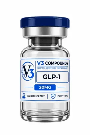 GLP-1 20mg research peptide – V3 Compounds