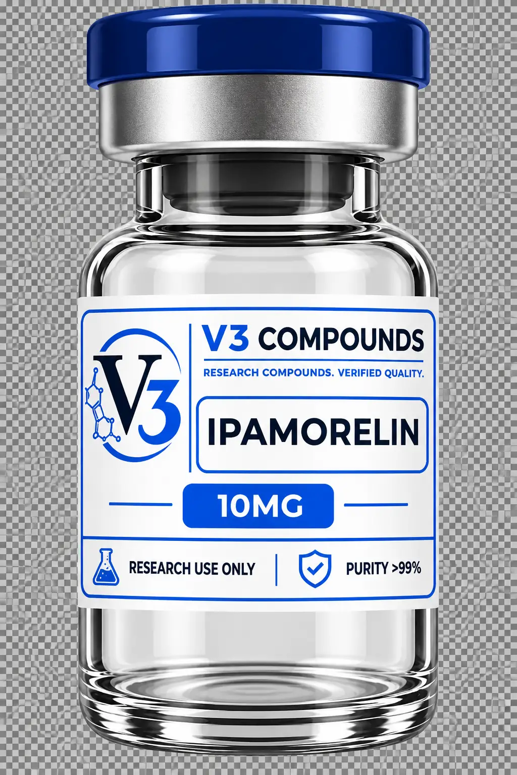 Ipamorelin 10mg Research Compound
